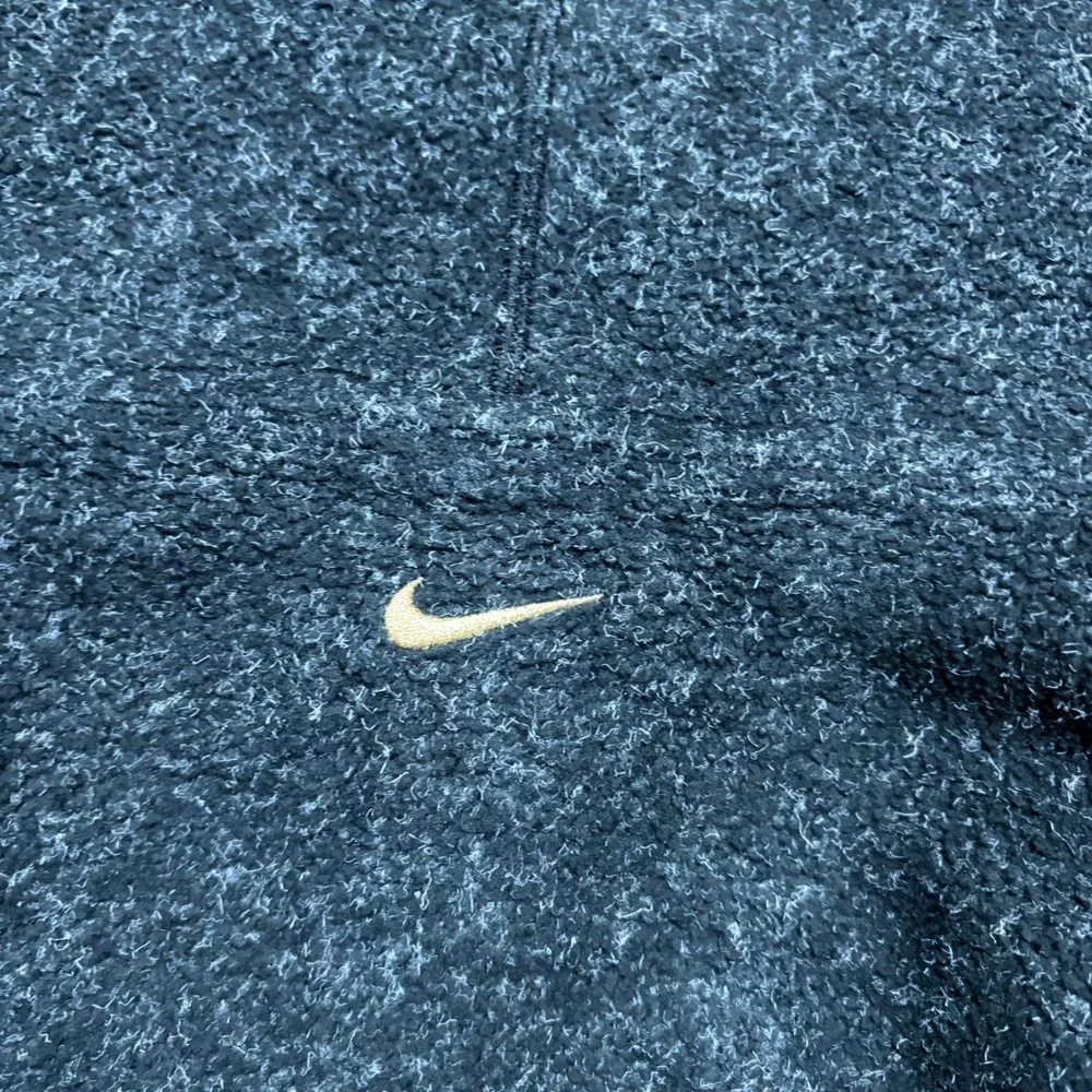 Nike Womens Fleece Funnel Neck Hoodie Charcoal Grey Marl Pullover Small